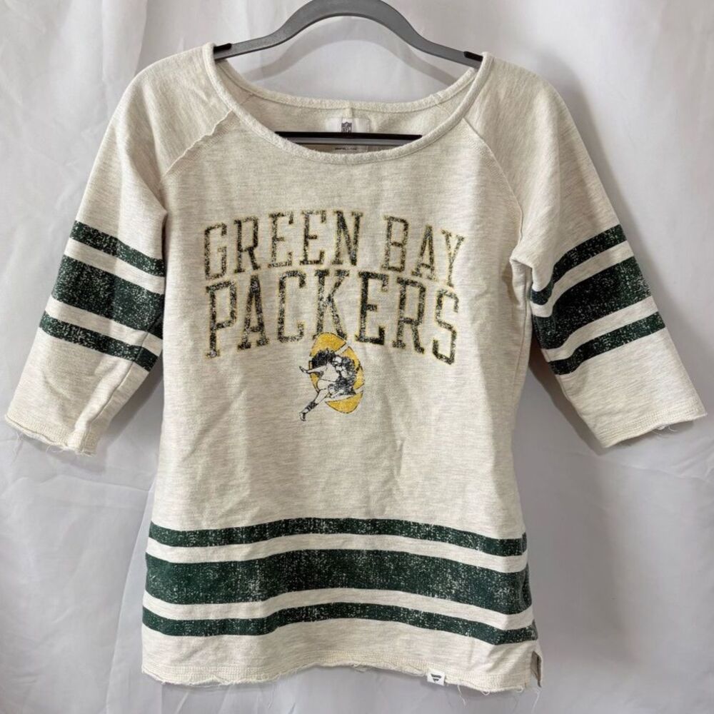 Fanatics Green Bay Packers Sweatshirt Tee size Medium
